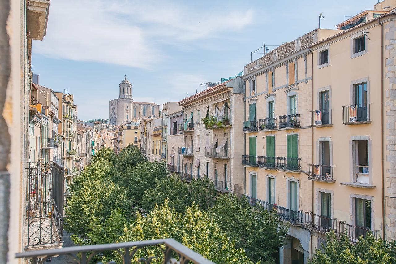 Flateli Rambla 11 Apt 4 Apartment Girona Bagian luar foto